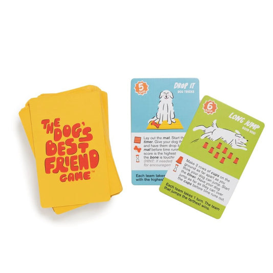 Carte sfida e carte addestramento del gioco per cani