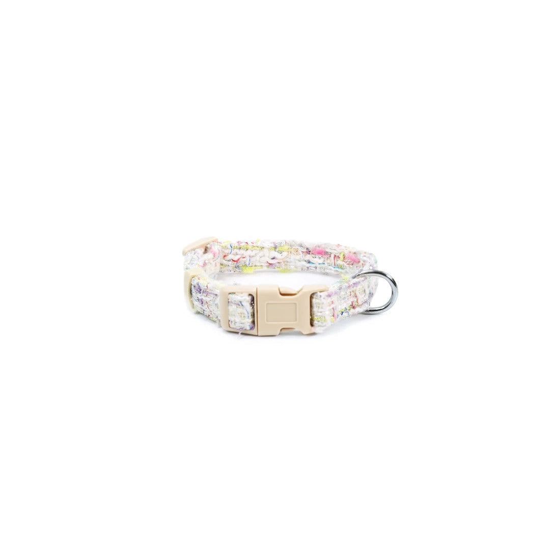 Collare Mademoiselle Accessorio chic per cani di piccola taglia con colori dal tono pastello e particolari argentati ZekyShop