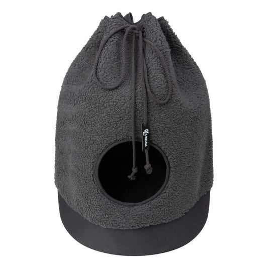 Cuccia sacco Teddy per gatti colore grigio scuro