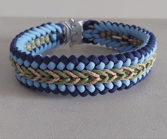 Collare Bosco Blu | per cani di piccola e media taglia