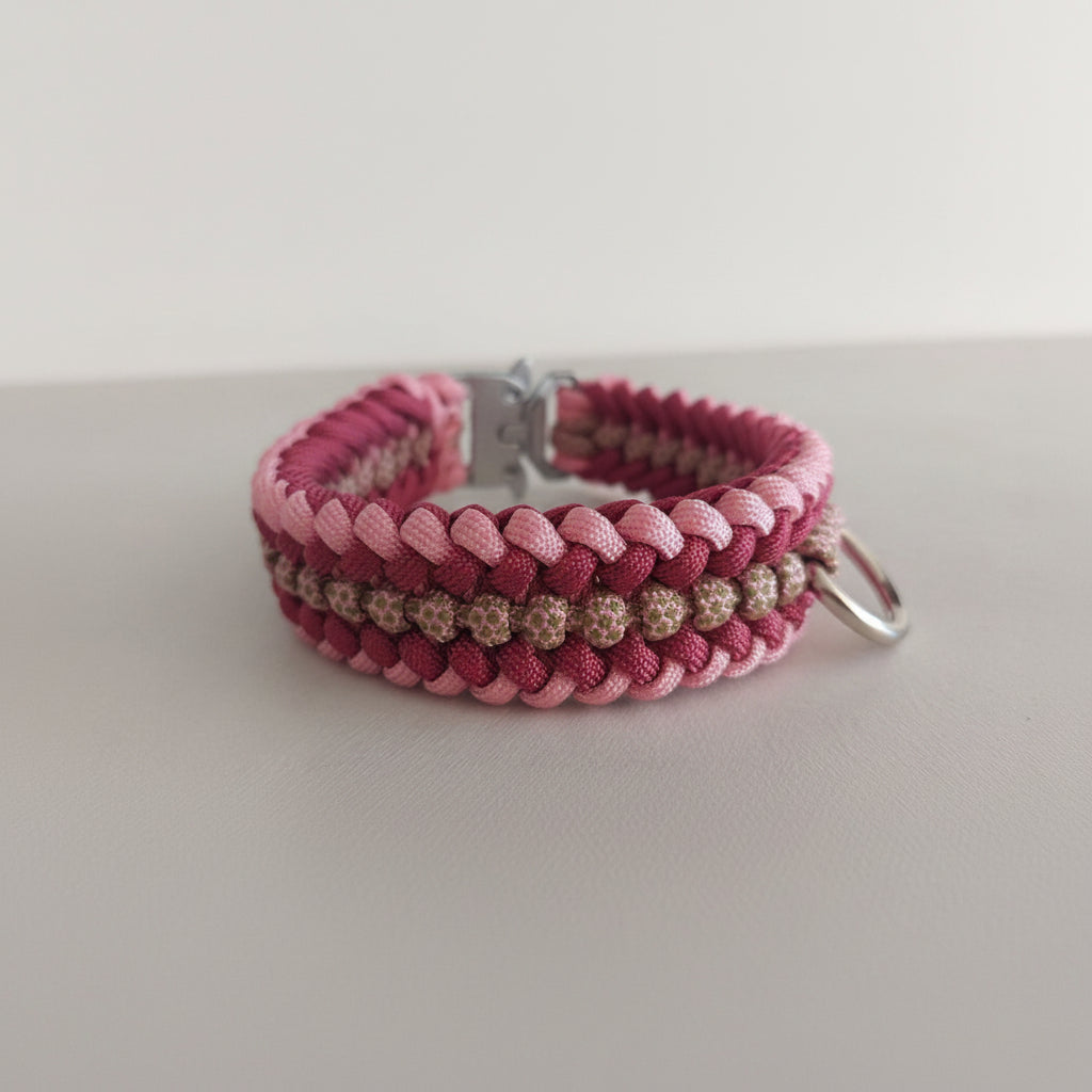 Collare Isa Rosa - per Pet di piccola e media taglia