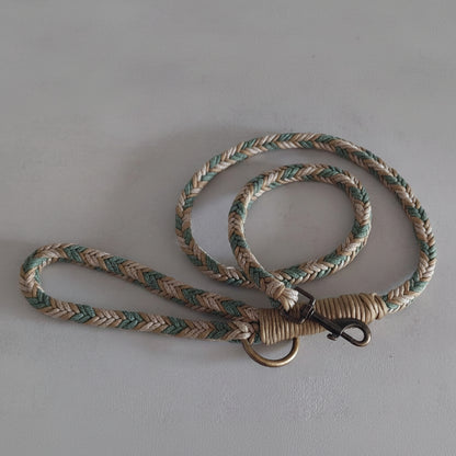 Guinzaglio Bosco Incantato Verde by ZekyShop made in Italy