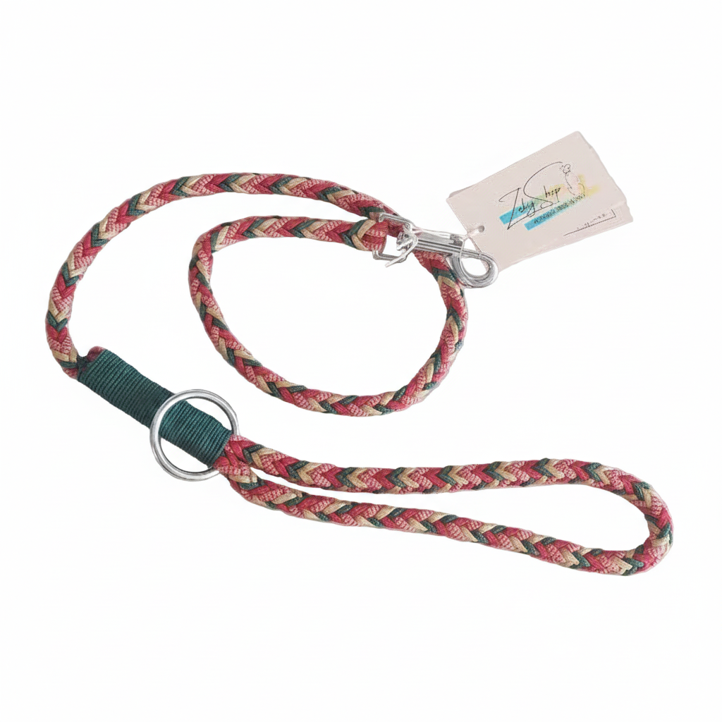 Enchanted Forest Christmas Star Leash - Christmas Chic for Small and Medium Dogs