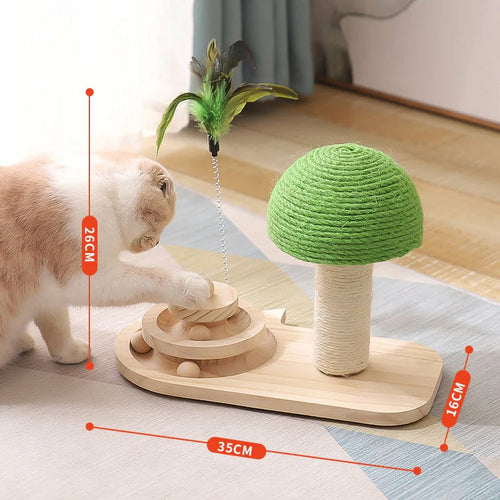Gioco interattivo per gatti foto con dettaglio delle misure