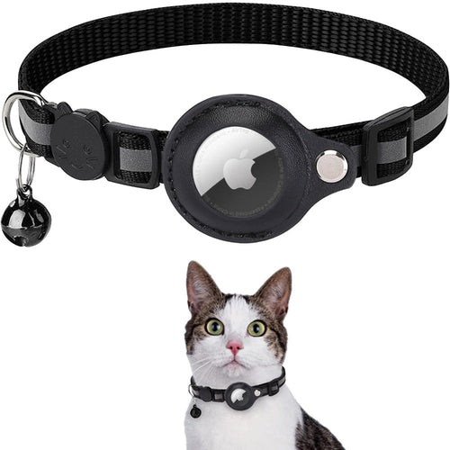 REFLECTIVE COLLAR with Airtag case