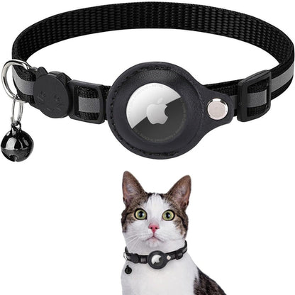 REFLECTIVE COLLAR with Airtag case
