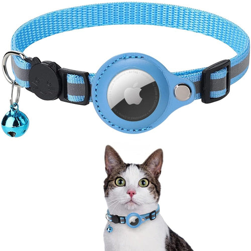 REFLECTIVE COLLAR with Airtag case
