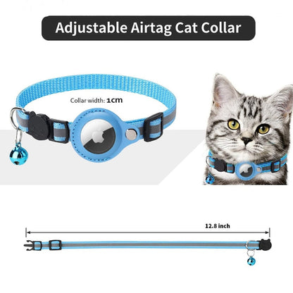 REFLECTIVE COLLAR with Airtag case