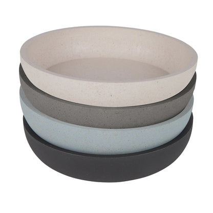 Ciotola in bambù naturale ecologica e sicura disponibile in 4 colori