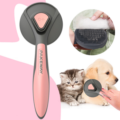 One-Click Grooming Brush