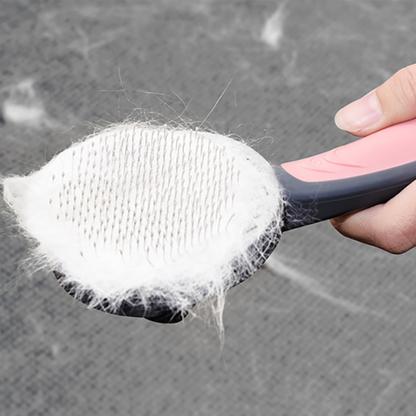 One-Click Grooming Brush