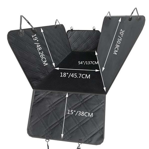 HOUSSE DE SIÈGE AUTO pour animaux de compagnie imperméable