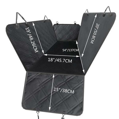 HOUSSE DE SIÈGE AUTO pour animaux de compagnie imperméable