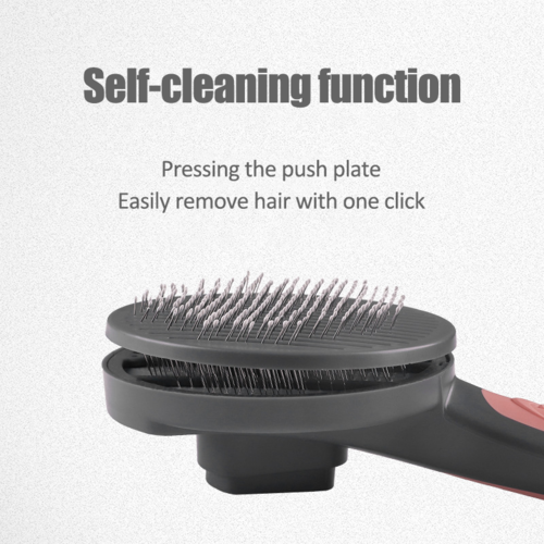 One-Click Grooming Brush