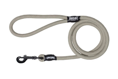 Guinzaglio Basic di colore tortora Rebel Petz per cani