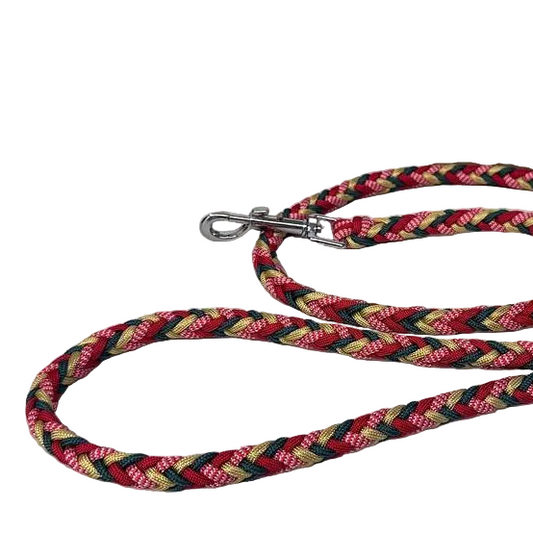 Guinzaglio Bosco incantato made in Italy Artigianale disponibile in varie colorazione per passeggiata colorate